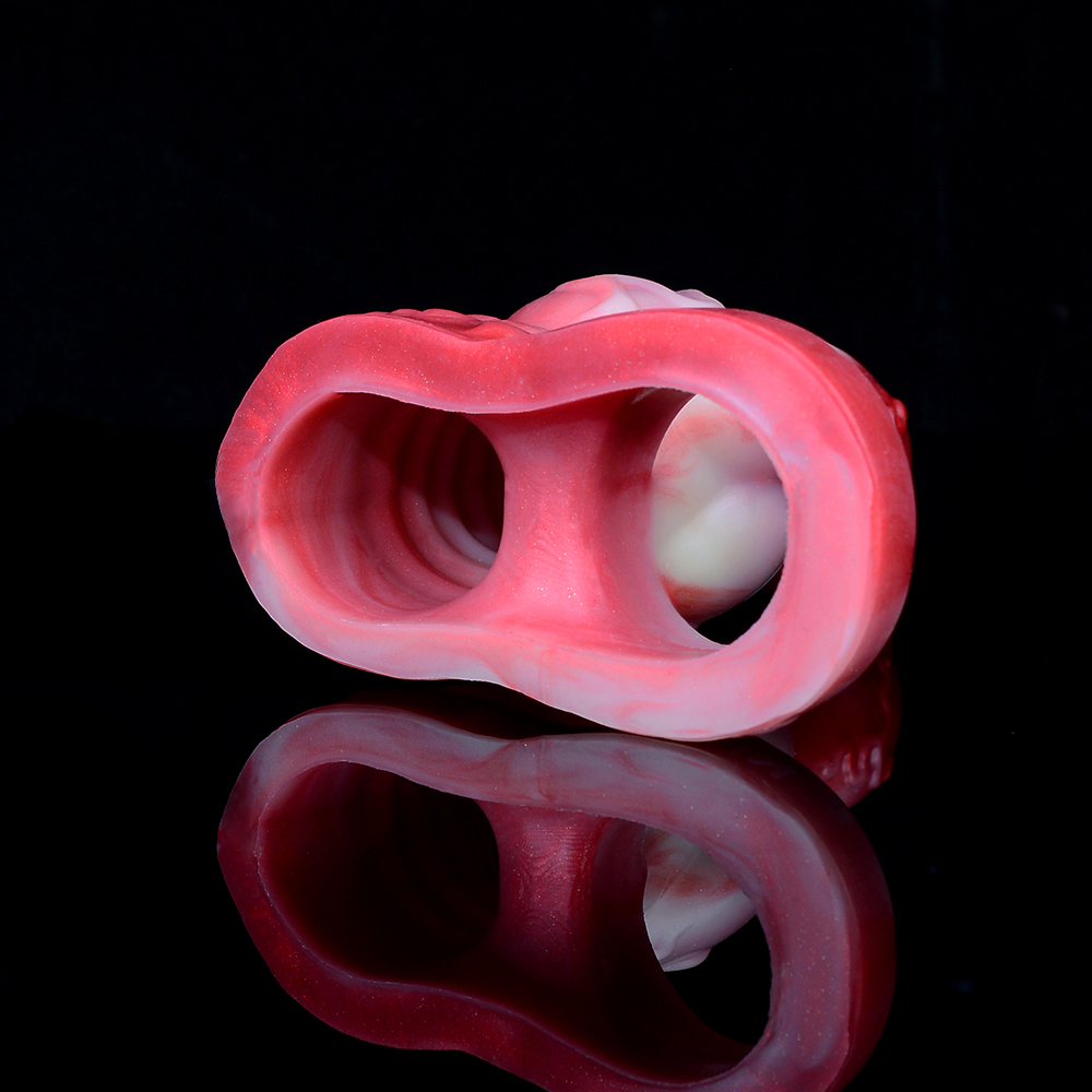 (image for) Flame Lifelike Penis Sleeve - B