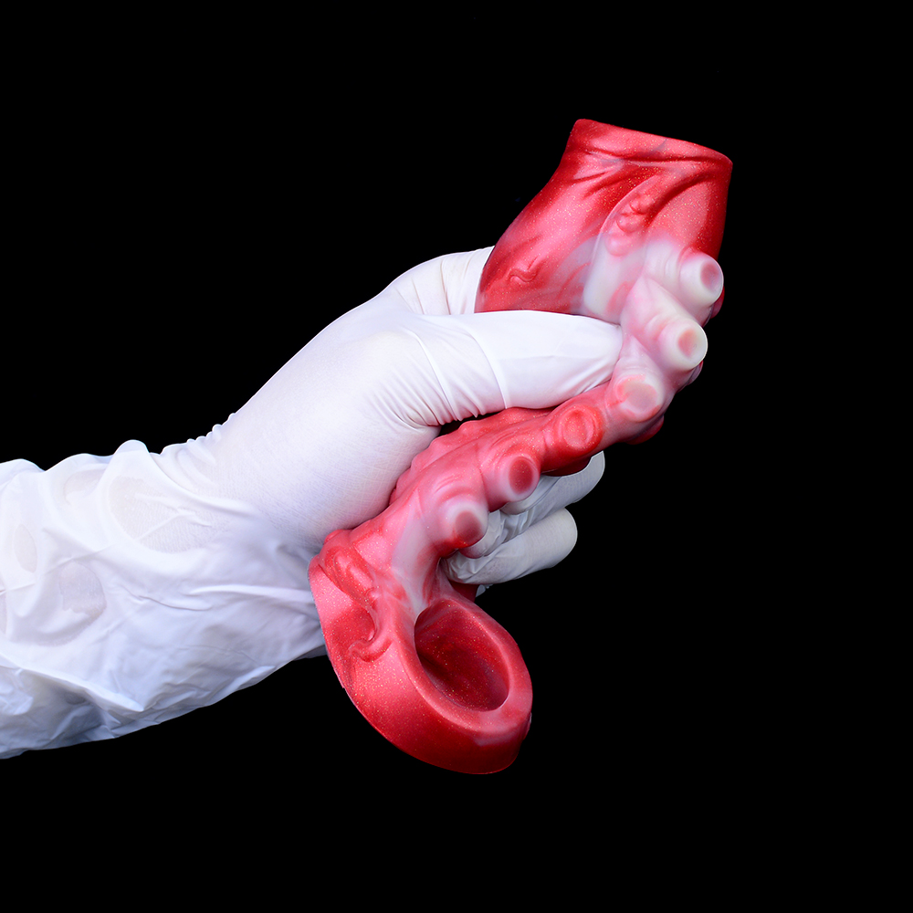 (image for) Flame Lifelike Penis Sleeve - C