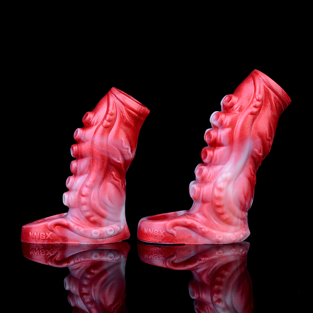 (image for) Flame Lifelike Penis Sleeve - C