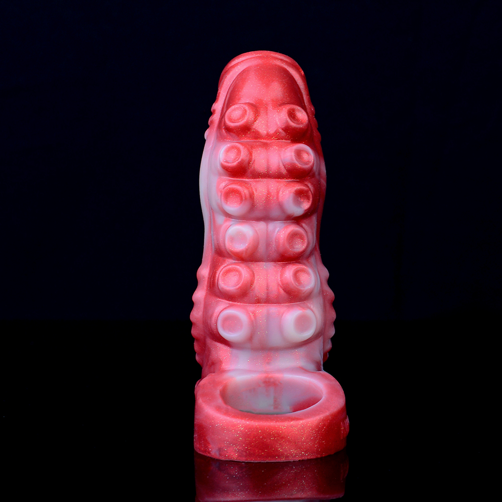 (image for) Flame Lifelike Penis Sleeve - C