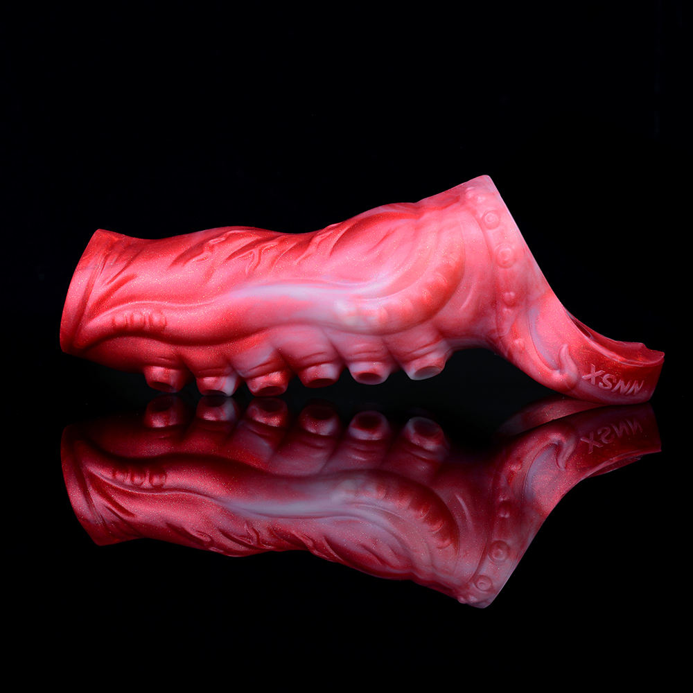 (image for) Flame Lifelike Penis Sleeve - C