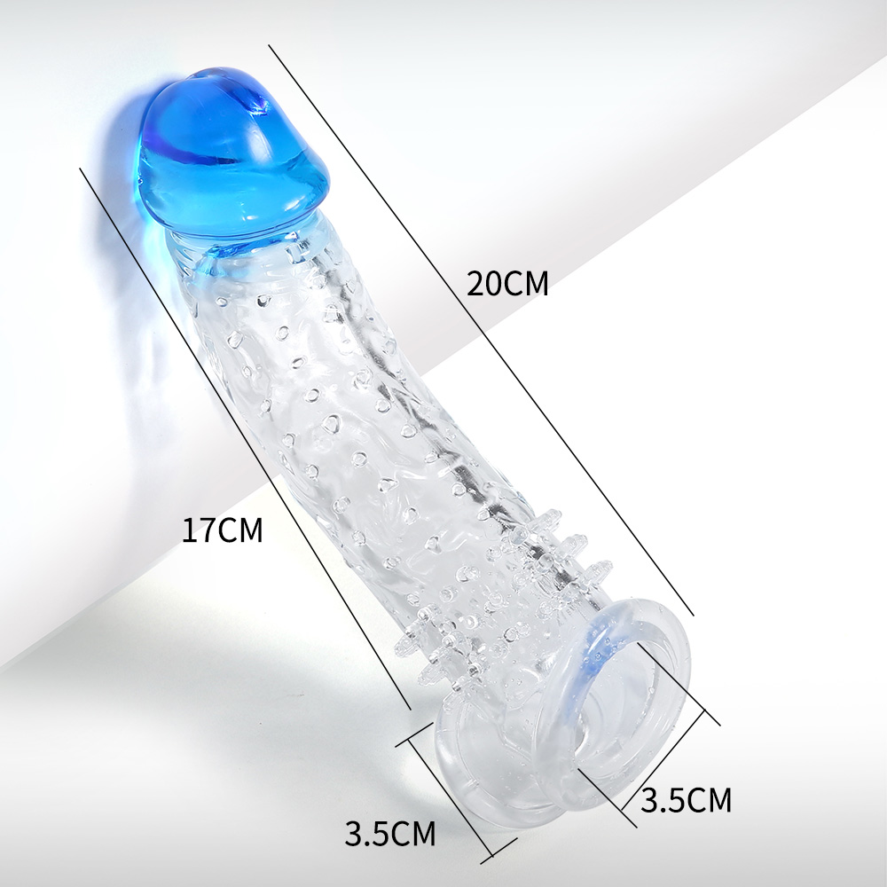 (image for) Penis Enlargement Sleeve with Elastic Ball Band