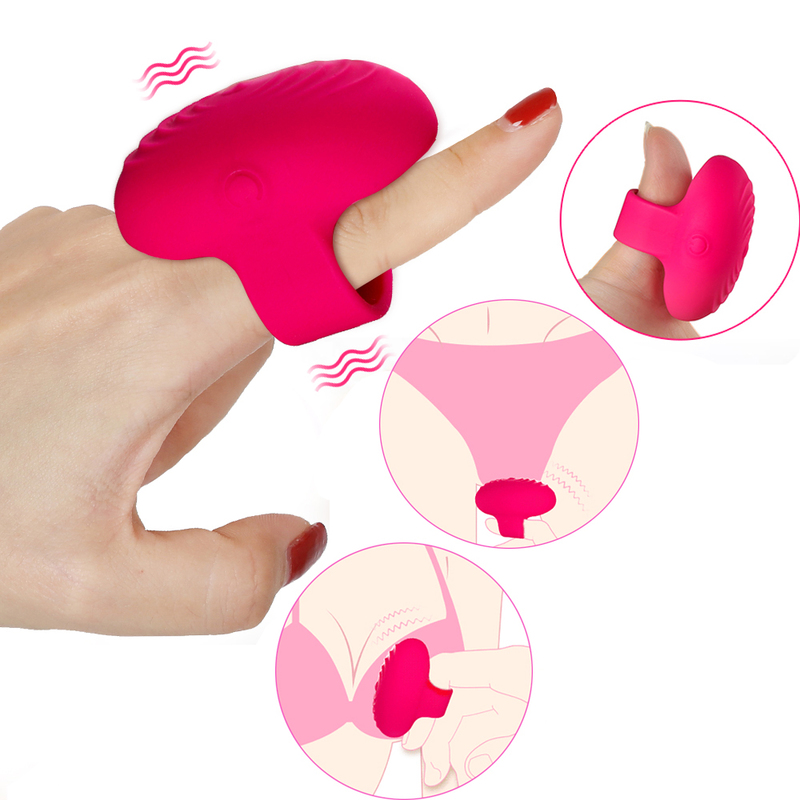 (image for) Silicone Vibrating Finger Ring