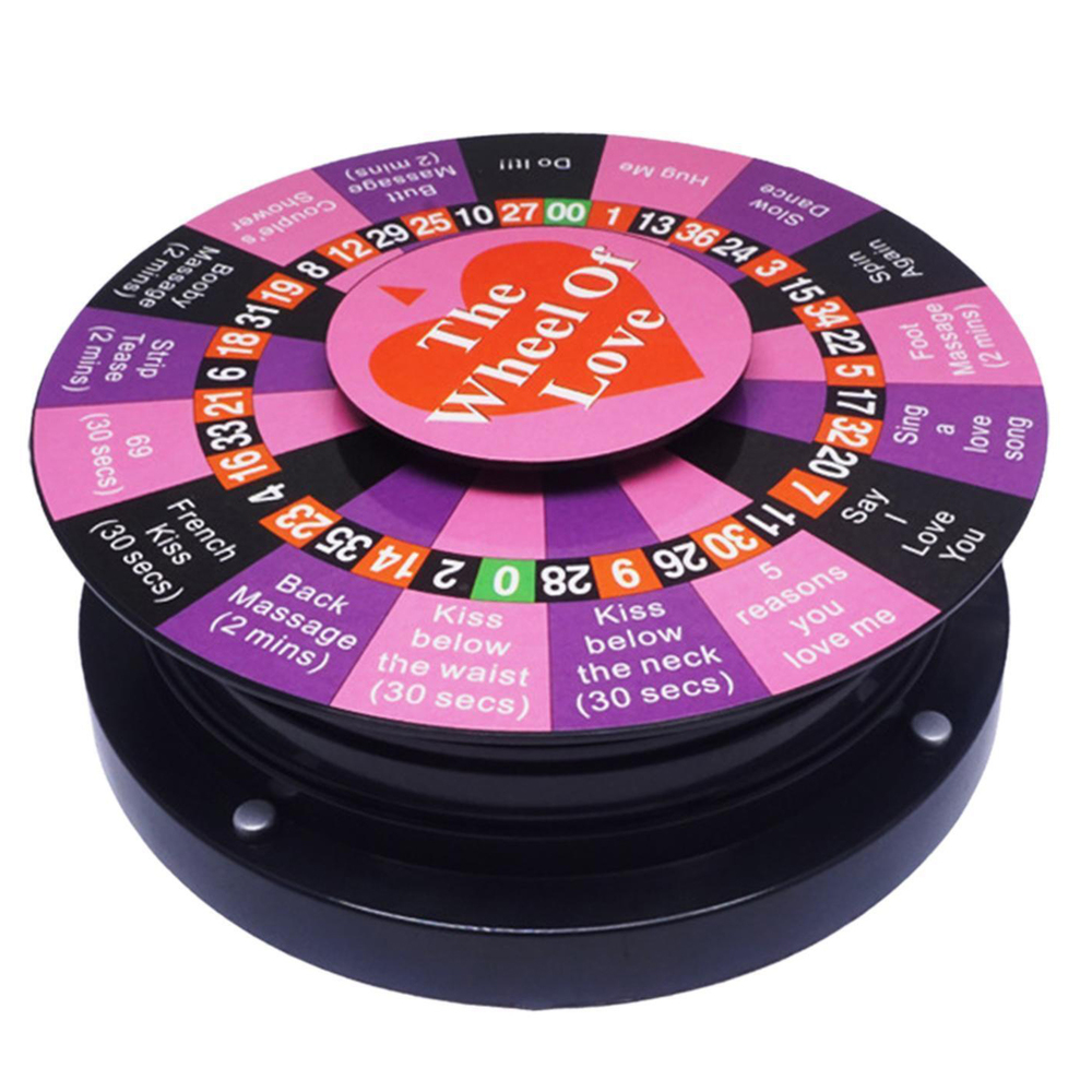 The Wheel of Love Game Fun Turntable