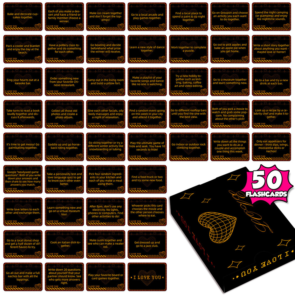 Couple Date Sex Card Game