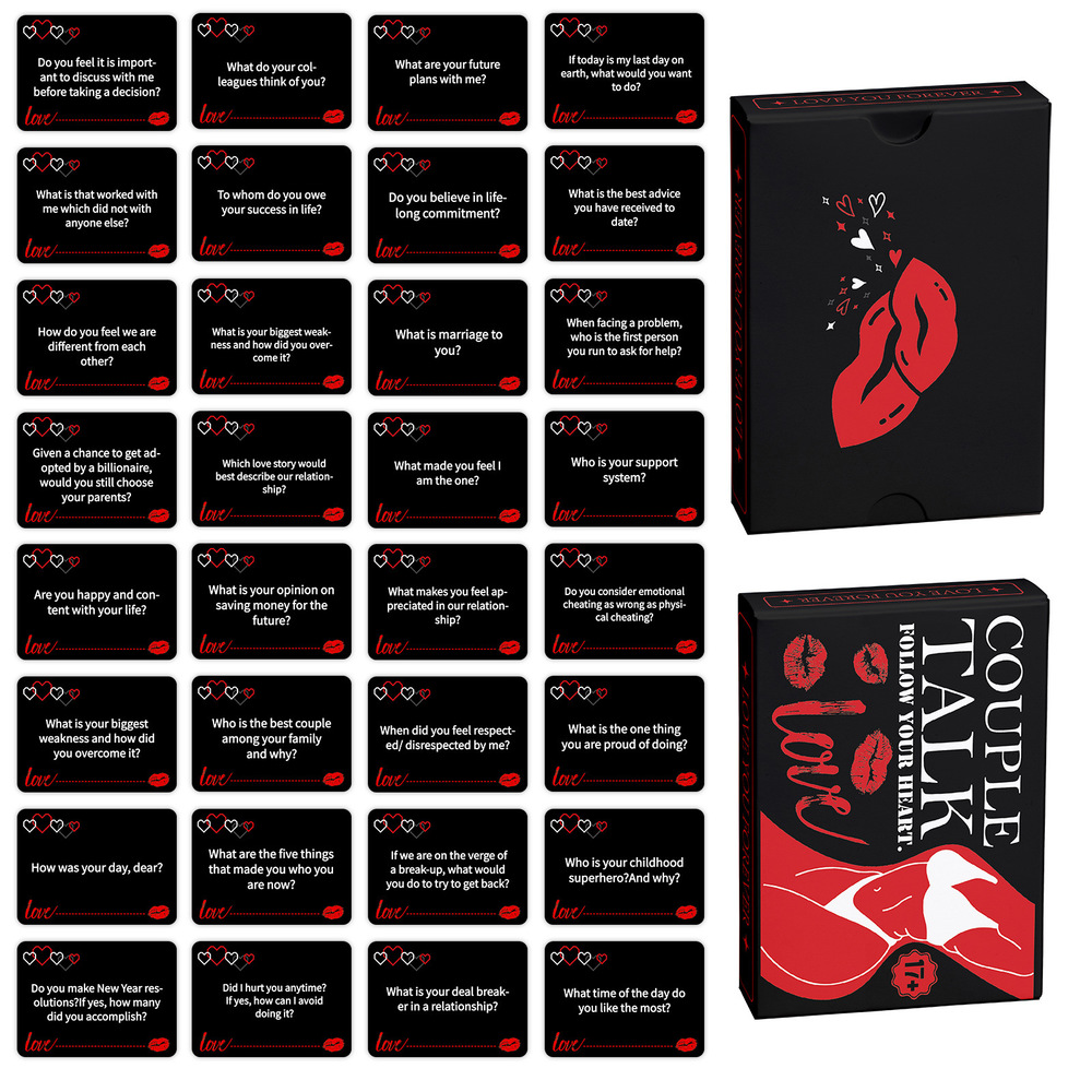 Couple Talk Sex Card Game