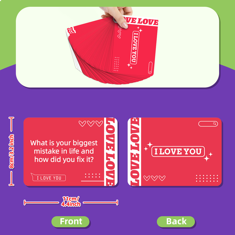 (image for) Interactive Game Cards for Couple