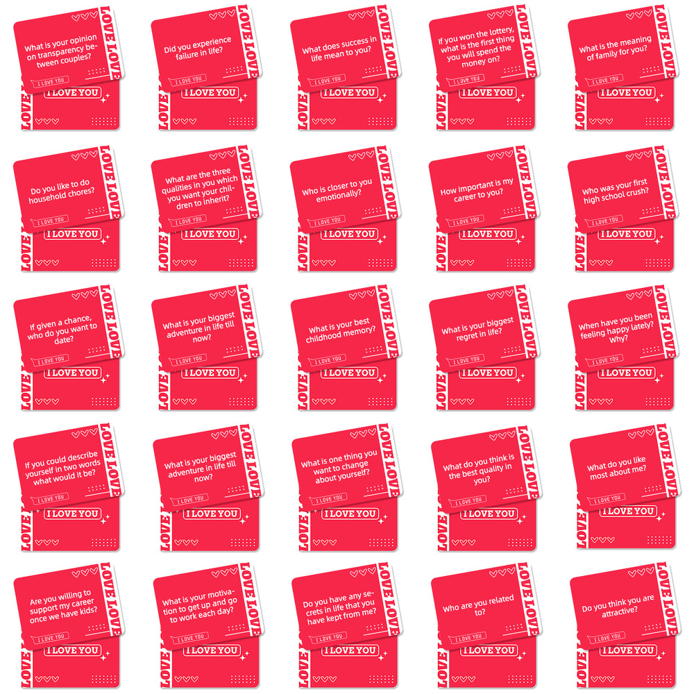 (image for) Interactive Game Cards for Couple