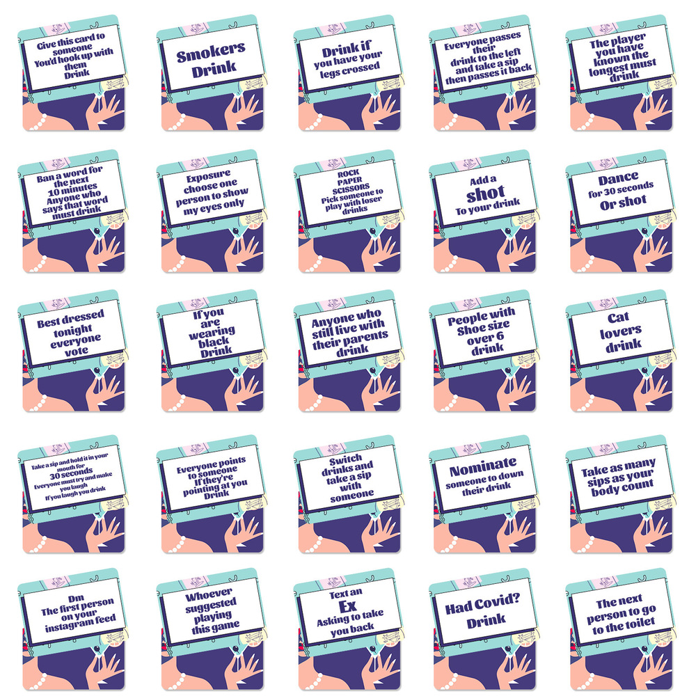 (image for) Drinking Games Playing Card