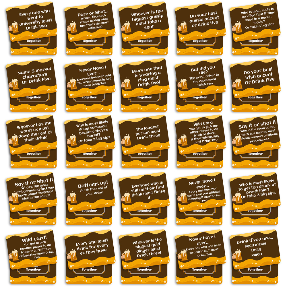(image for) Driking Game Cards for Adult