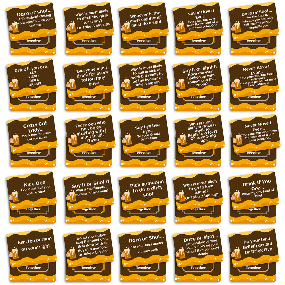 (image for) Driking Game Cards for Adult