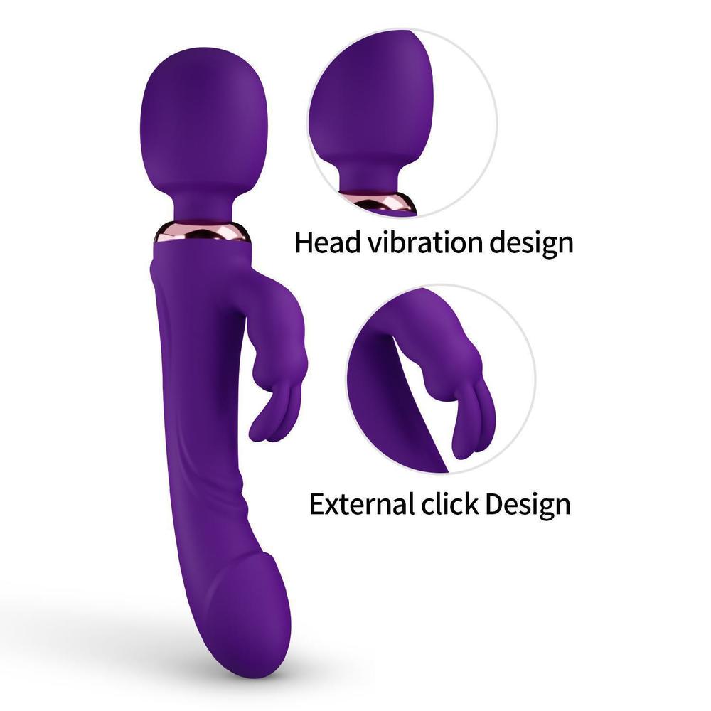 (image for) Rabbit Wand Dildo Vibrator
