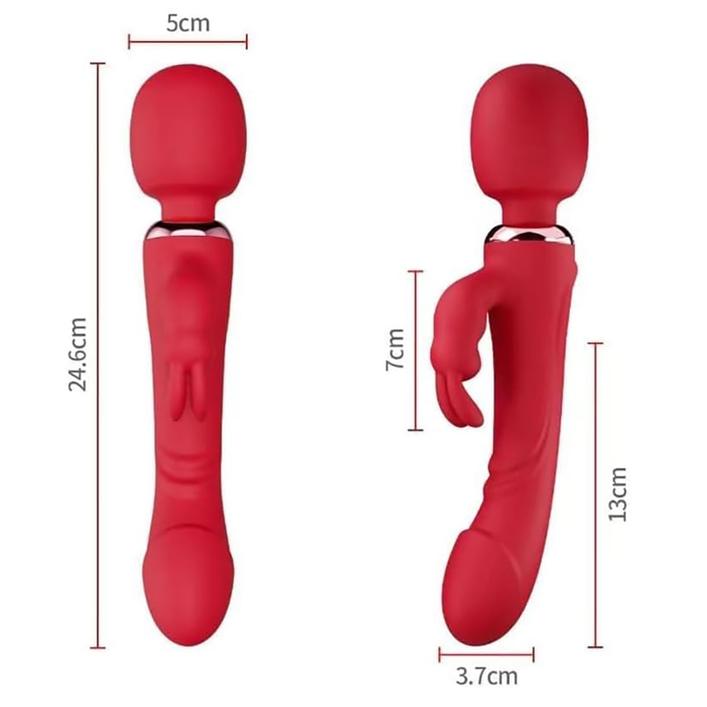(image for) Rabbit Wand Dildo Vibrator