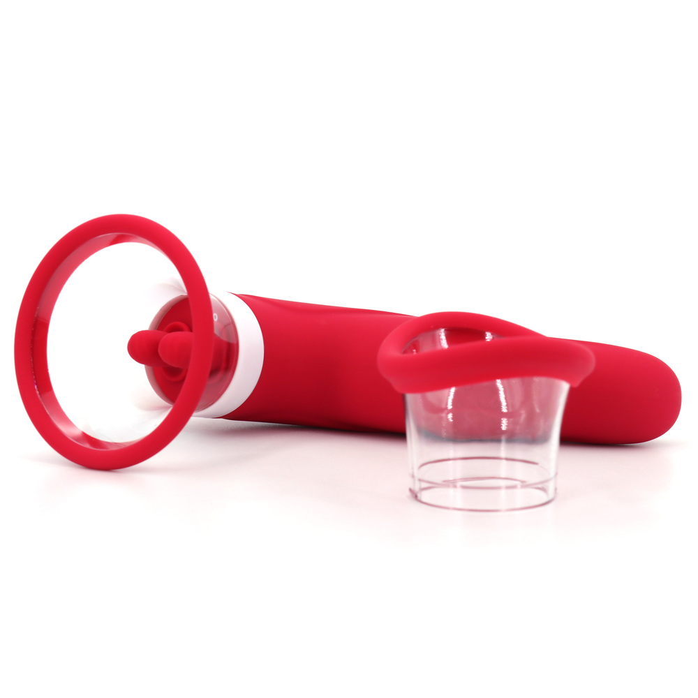 (image for) Clitoral & Nipple Sucking Vibrator