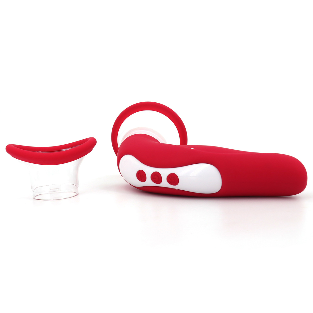 (image for) Clitoral & Nipple Sucking Vibrator