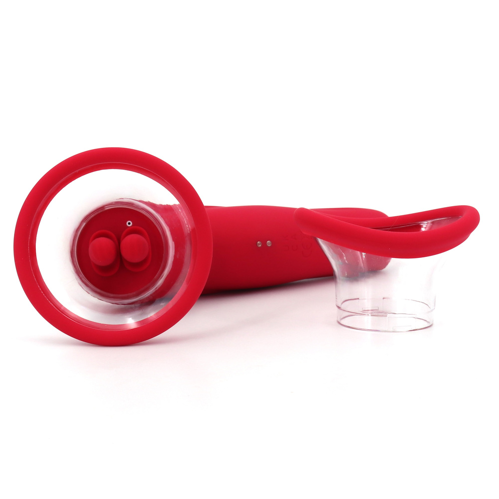 (image for) Clitoral & Nipple Sucking Vibrator