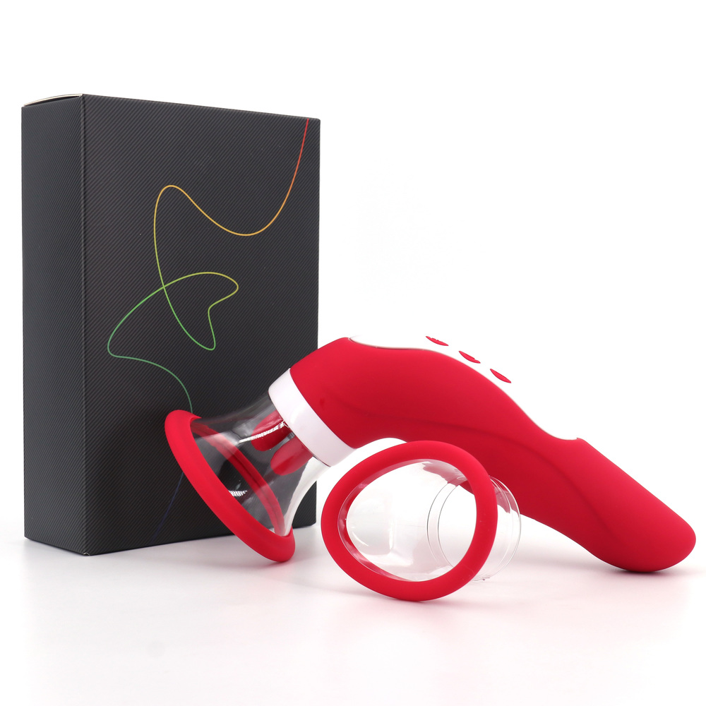 (image for) Clitoral & Nipple Sucking Vibrator