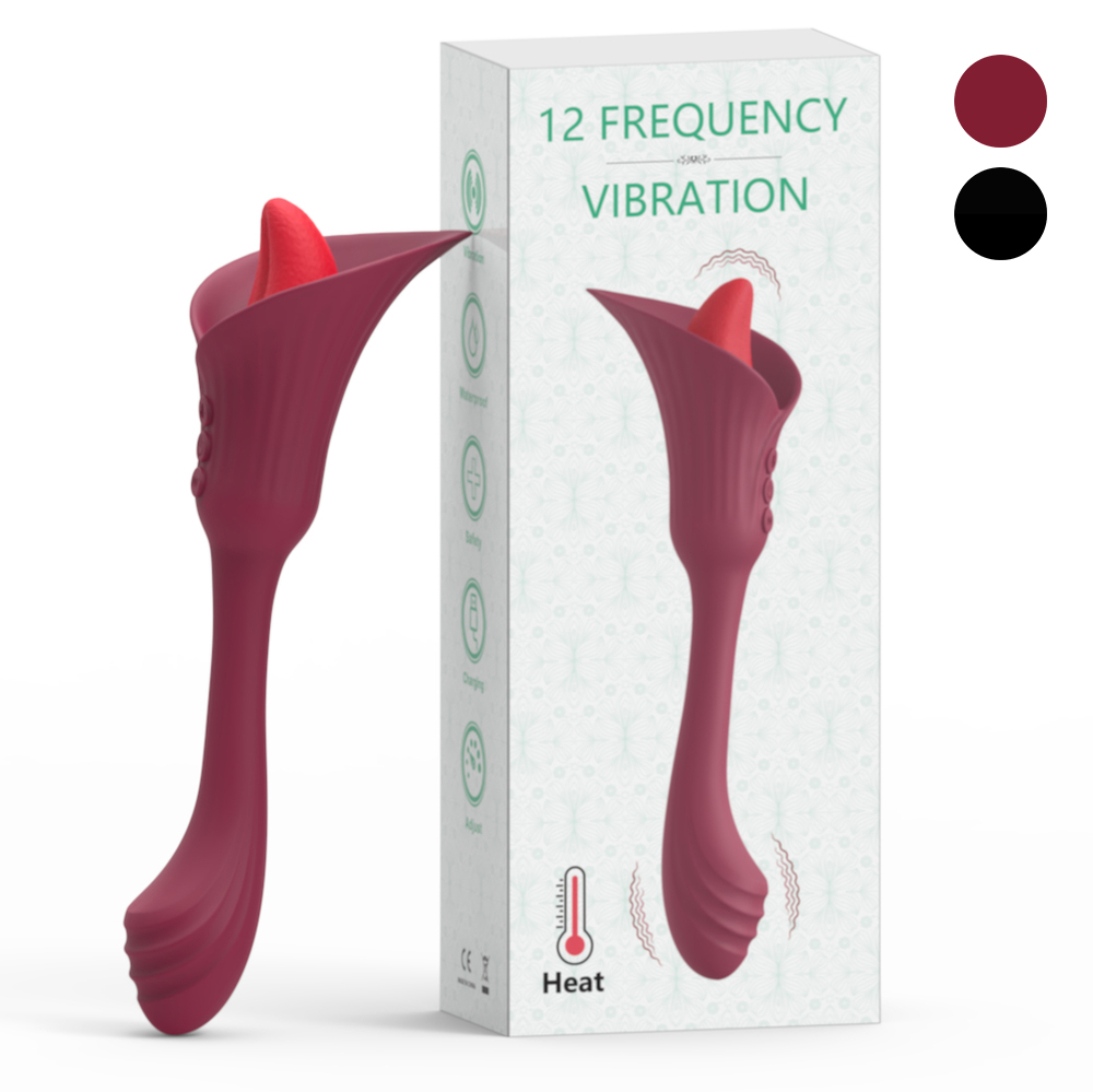 Double Ended Tongue Vibrator