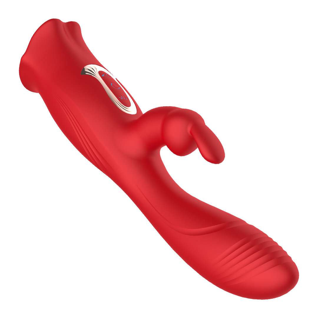 Triple Pleasure Mouth Biting Rabbit Vibrator