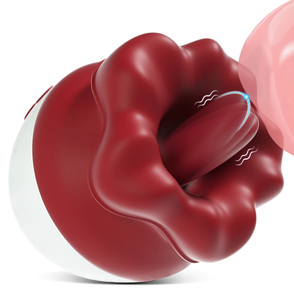 (image for) Oral Clit Licking Tongue Vibrator