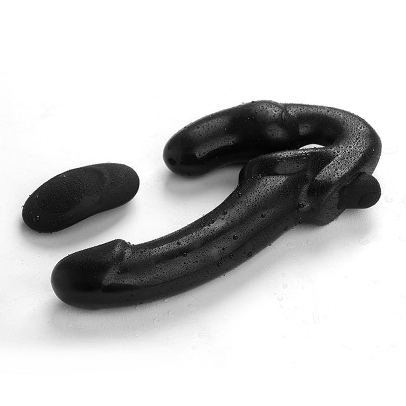 (image for) Double-heads Strap-on Dildo Vibrator
