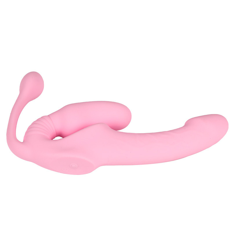 (image for) Clit Anal Vibrator G-Spot Dildo Strap On
