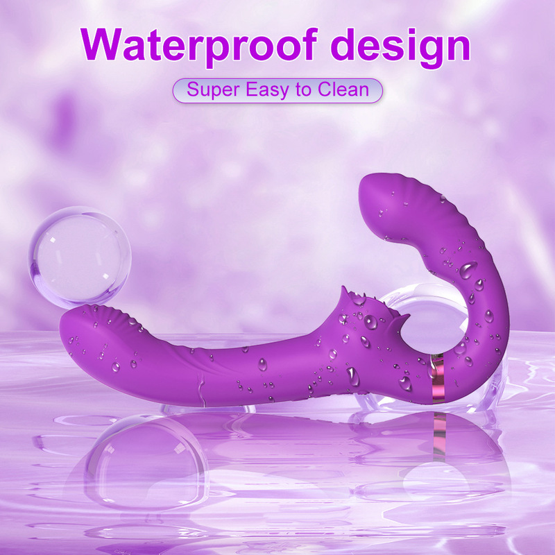(image for) Rose Clit Stimulator Dual Motor Shock Panty Vibrator