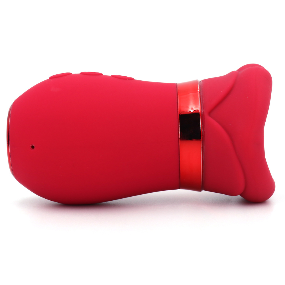 (image for) 4IN1 Mouth Sucking Vibrator Rose Vibrator