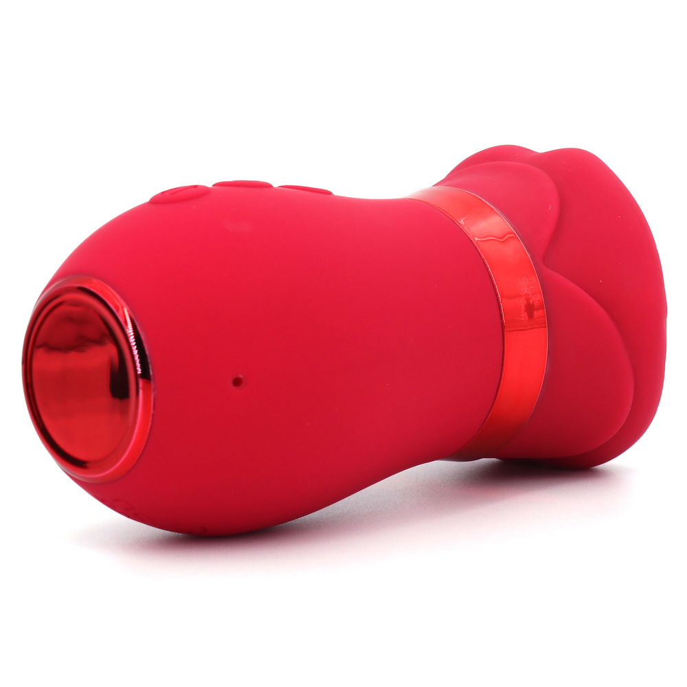 (image for) 4IN1 Mouth Sucking Vibrator Rose Vibrator