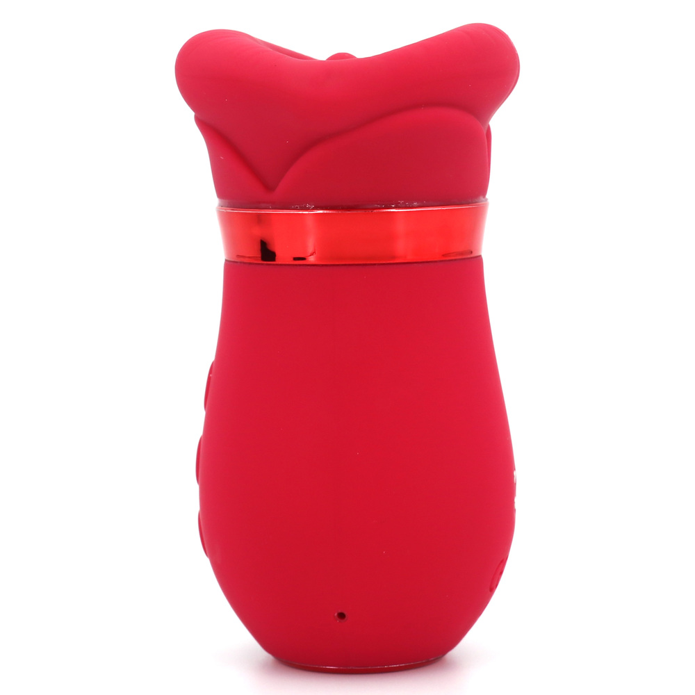 (image for) 4IN1 Mouth Sucking Vibrator Rose Vibrator