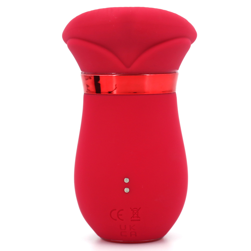 (image for) 4IN1 Mouth Sucking Vibrator Rose Vibrator
