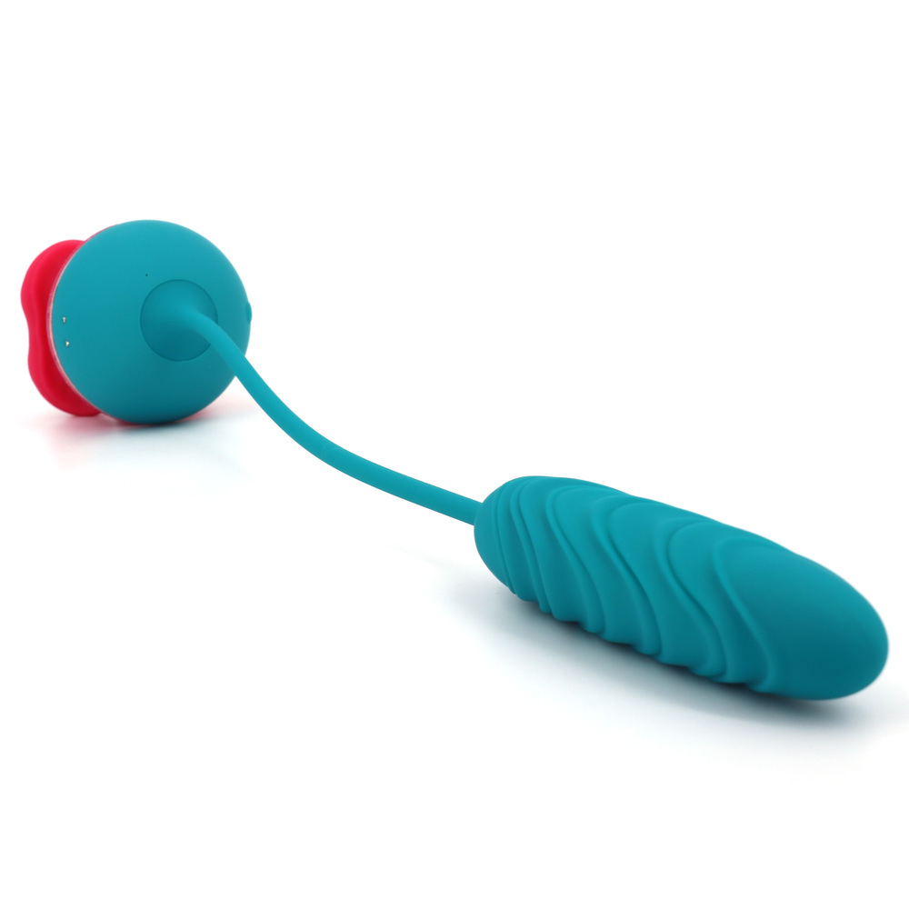(image for) Big Mouth 3in1 Rose Shaped Thrusting Vibrator
