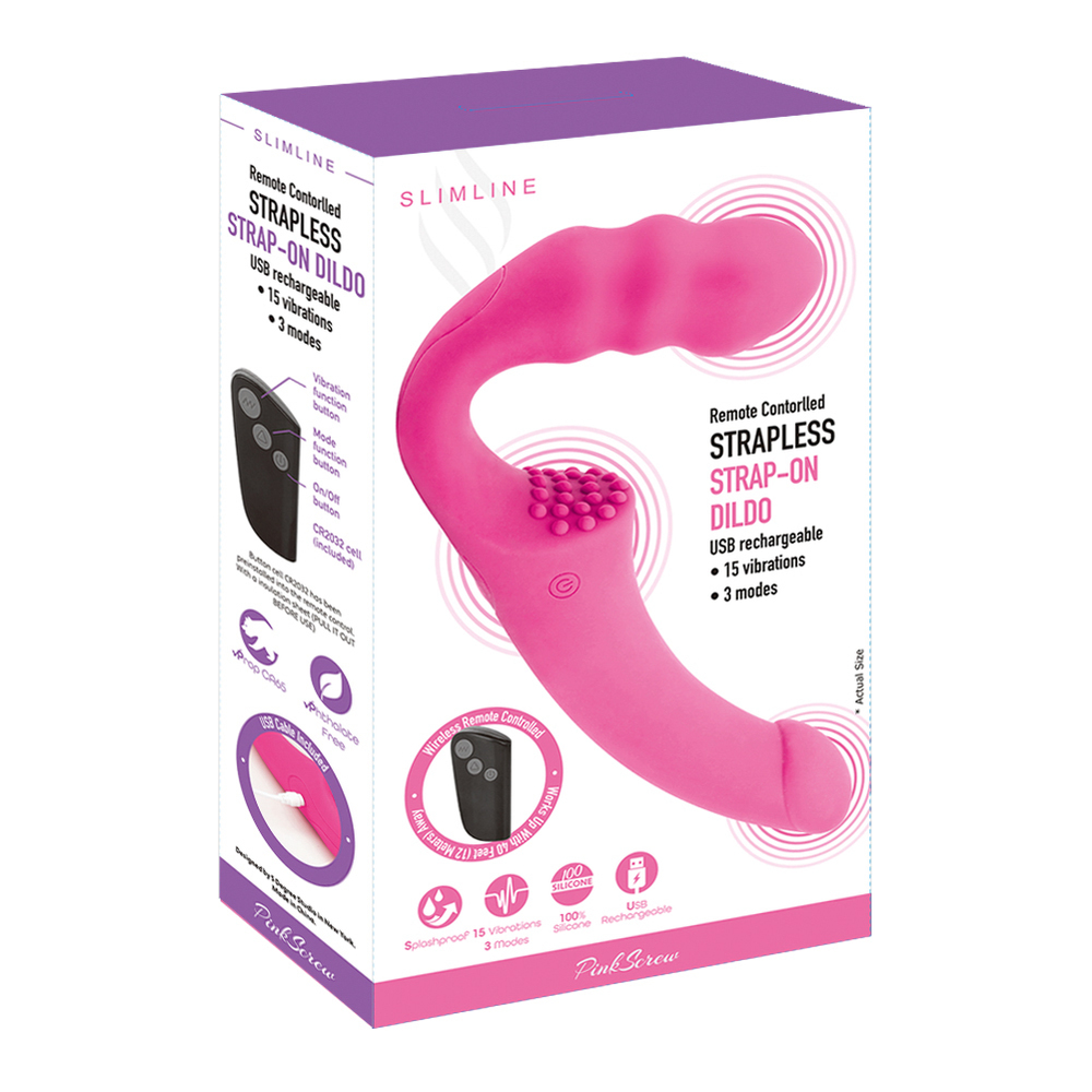 (image for) Slimeline Desire Luxury Strapless StrapOn Dildo