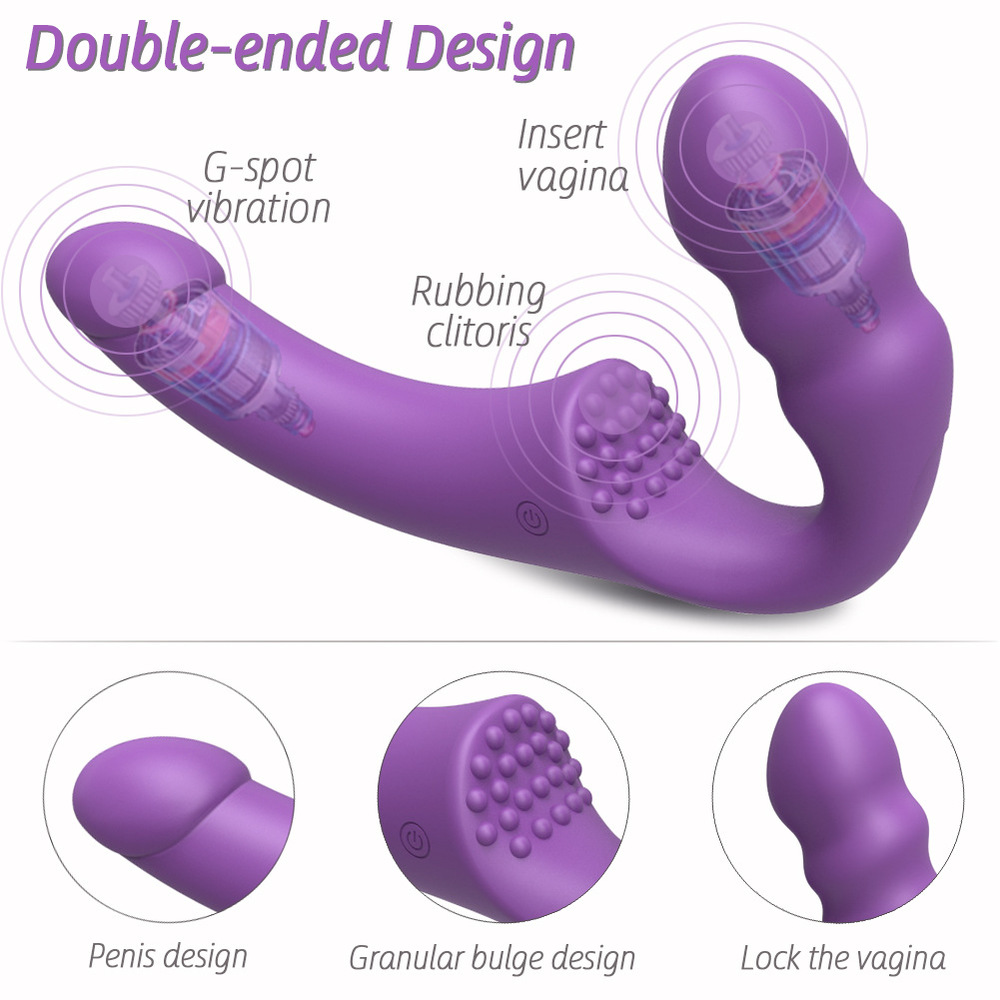 (image for) Slimeline Desire Luxury Strapless StrapOn Dildo