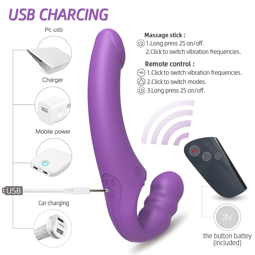 (image for) Slimeline Desire Luxury Strapless StrapOn Dildo