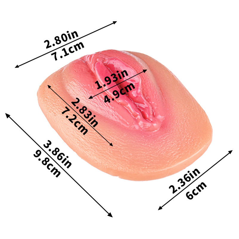 (image for) Realistic Cosplay Silicone Fake Vagina Pad - C