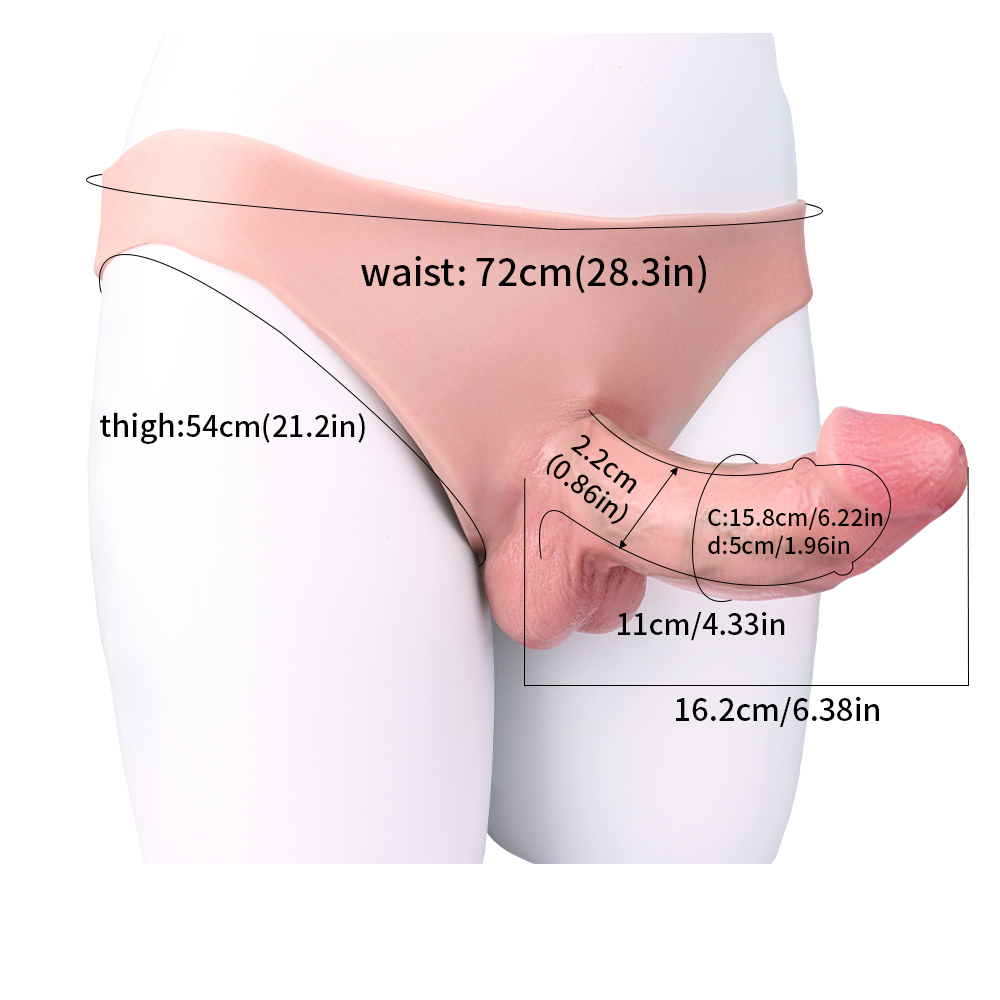 (image for) Hollow Wearable Strap-on Dildo
