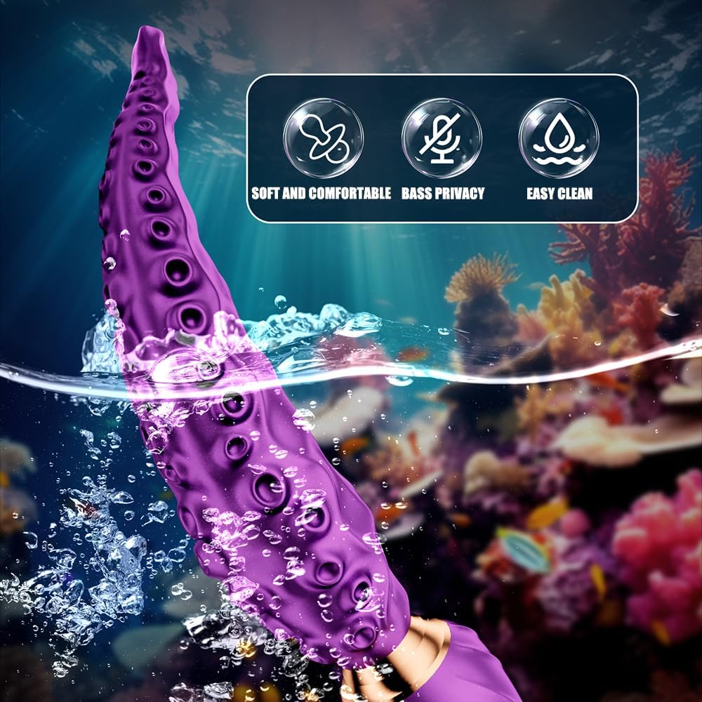 (image for) Double Head Octopus Tentacle Vibrator