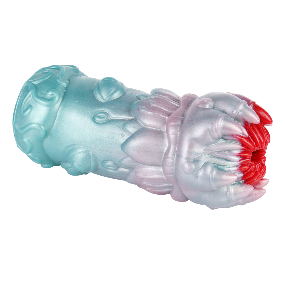 (image for) Soft Silicone Thorns Male Stroker - D