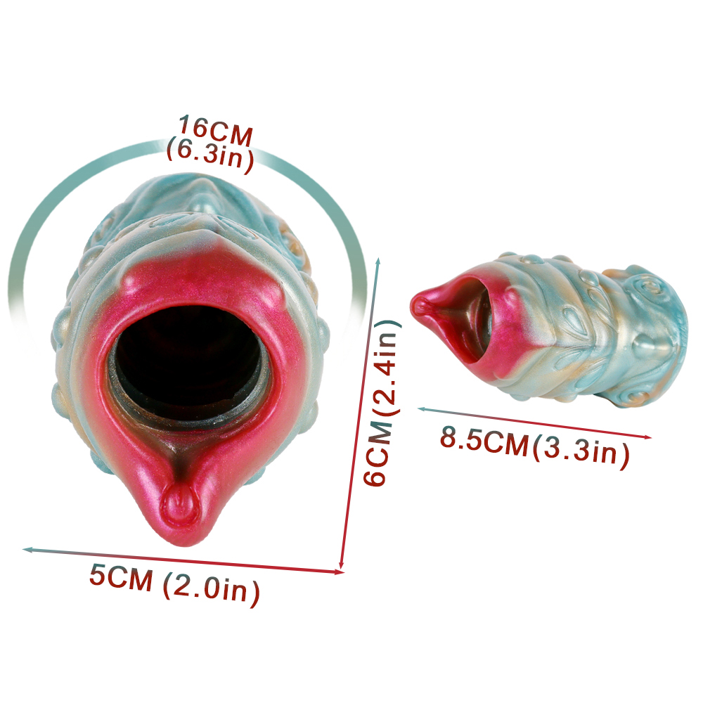 (image for) Pocket Silicone Glans Trainer - Alien