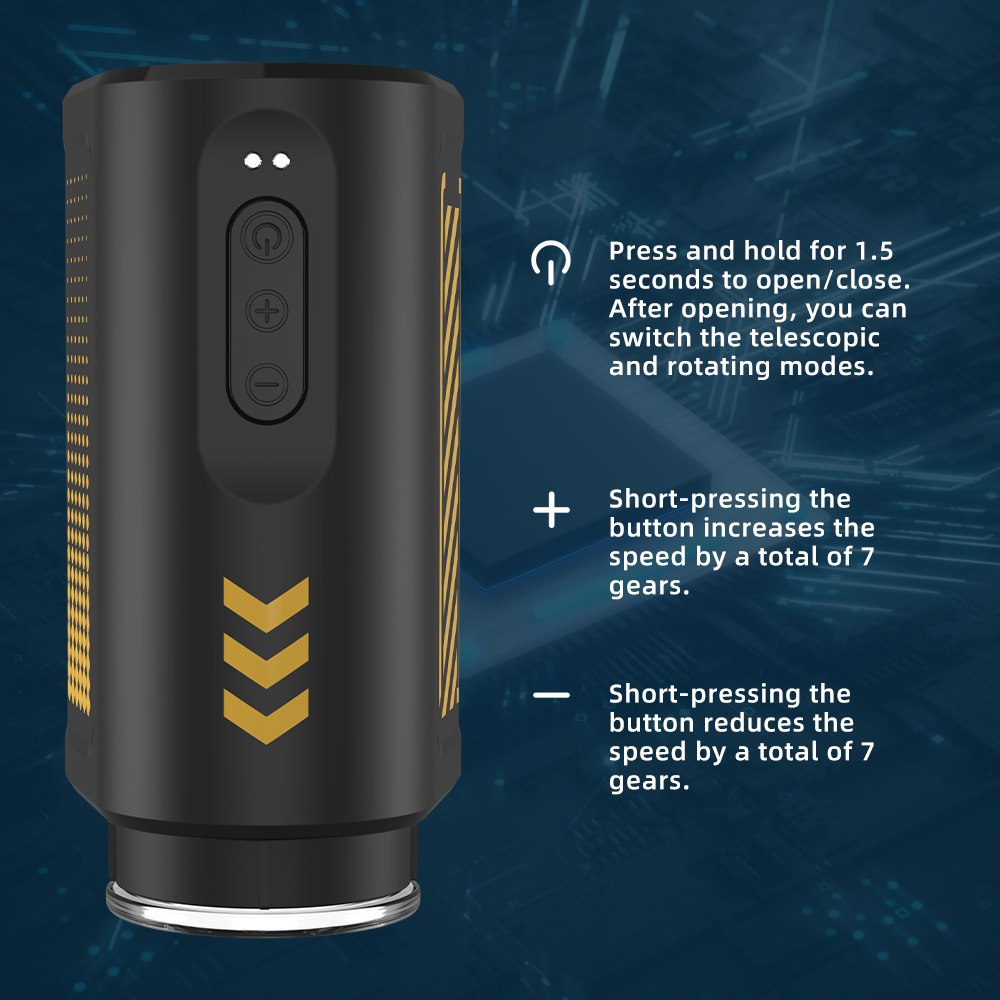 (image for) Thrusting Rotating Portable Masturbation Cup