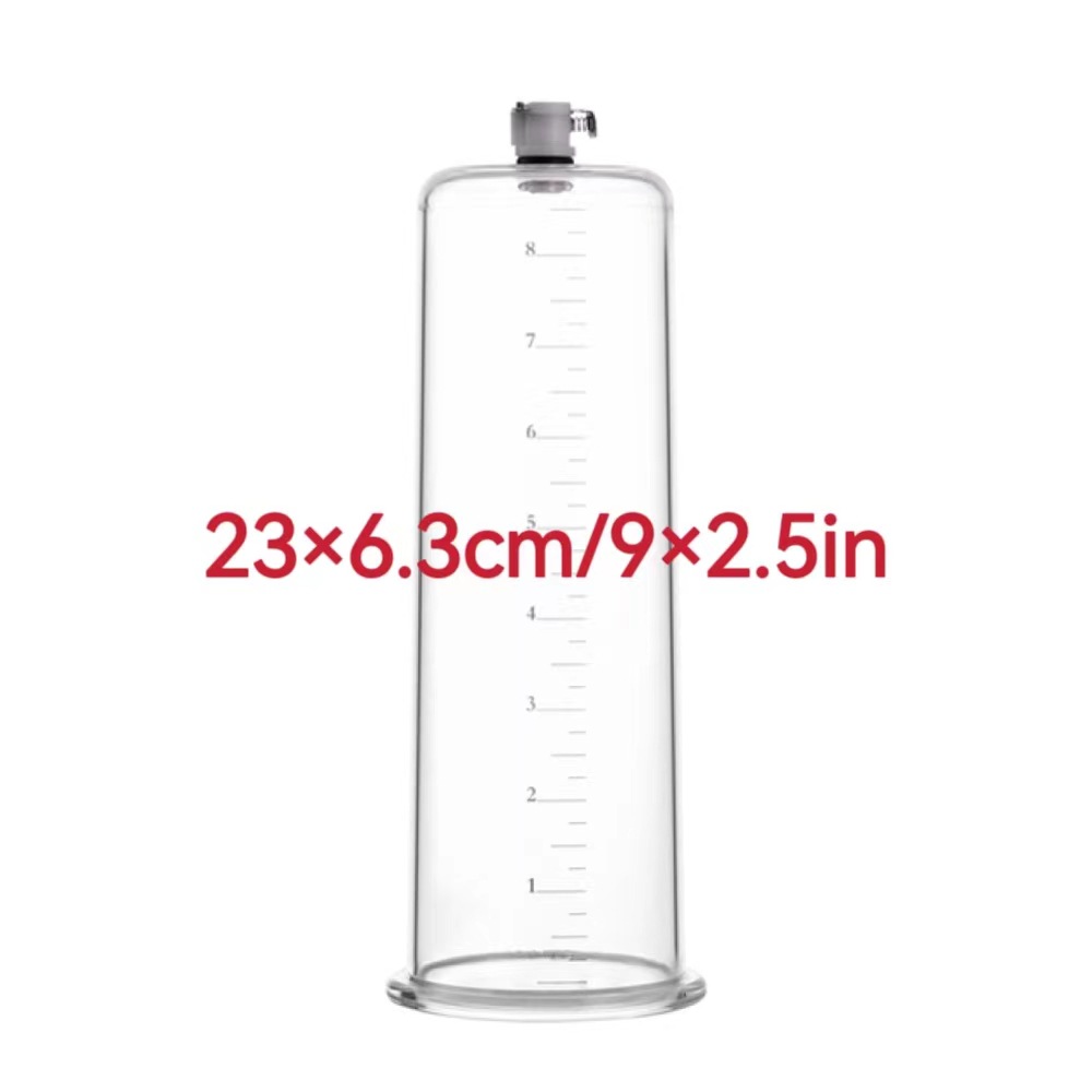 (image for) Cylinder For Vacuum Masturbation Pumps - 6 Size
