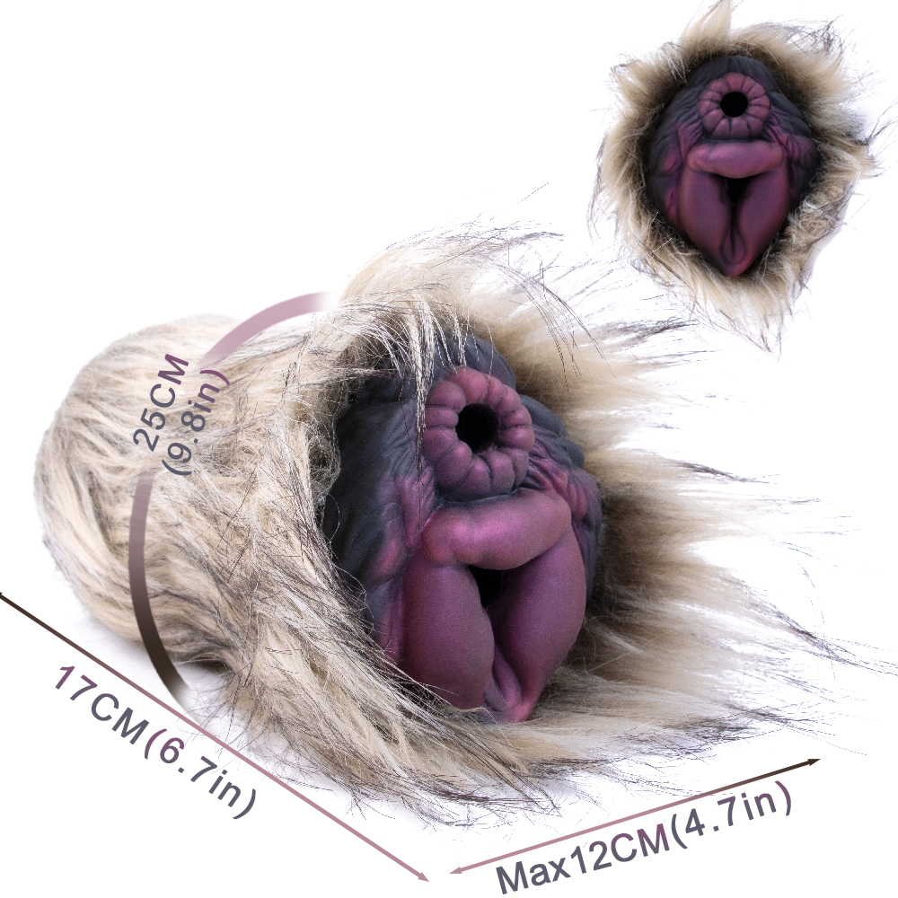(image for) Furry Dog Pussy Male Stroker