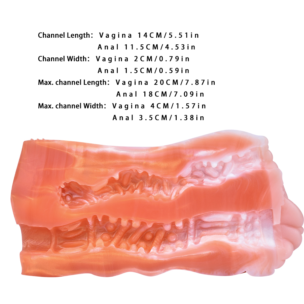 (image for) Fox Dual Channels Masturbation Sleeve