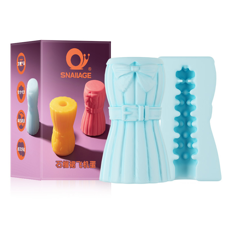 (image for) TPE Colorful Masturbation Egg - Skirt