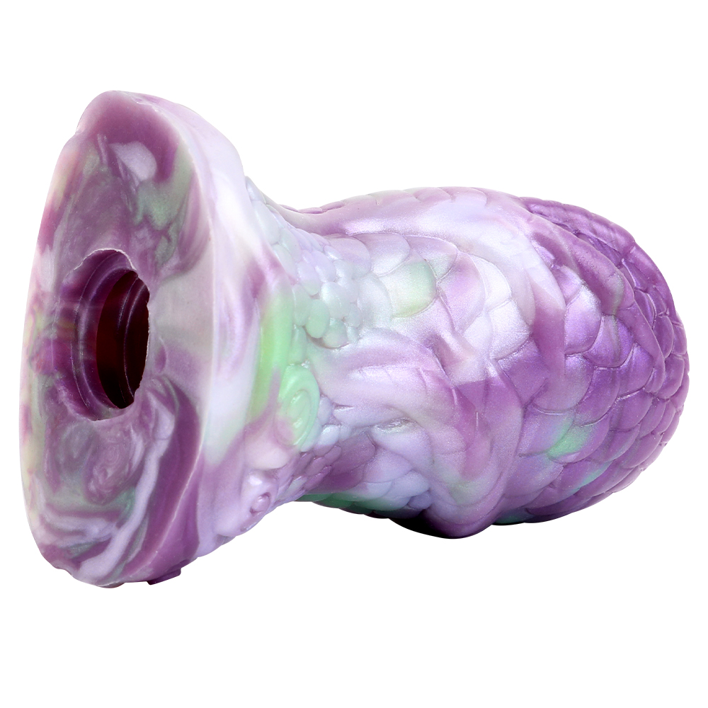 (image for) Hollow Tunnel Butt Plug & Pocket Stroker - Fish Mouth