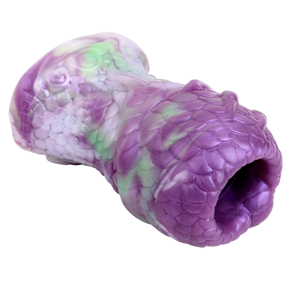 (image for) Hollow Tunnel Butt Plug & Pocket Stroker - Fish Mouth