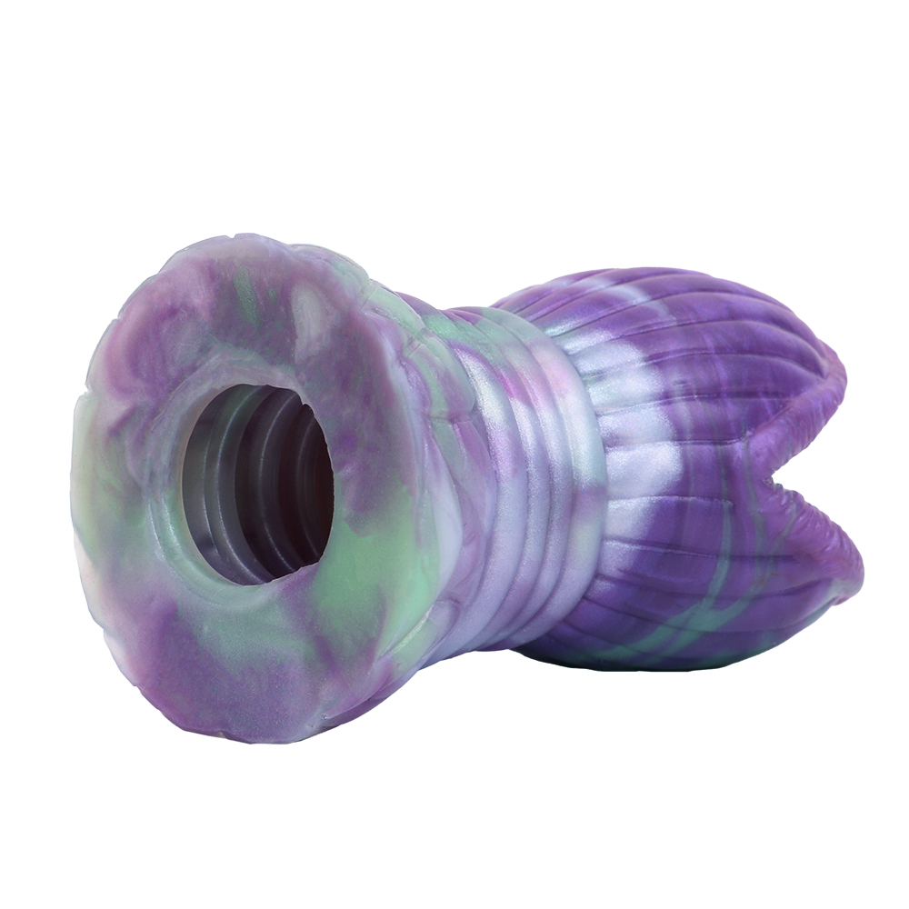 (image for) Hollow Tunnel Butt Plug & Pocket Stroker - Shamrock
