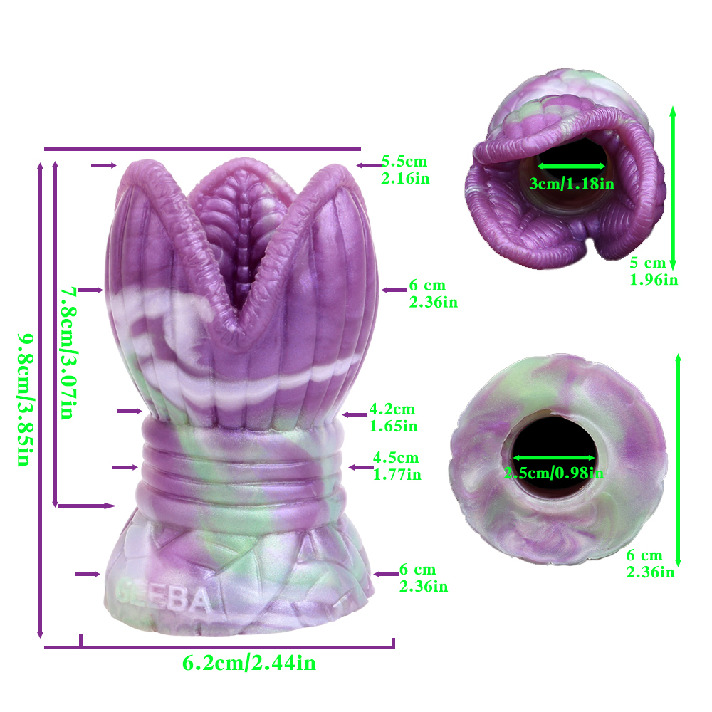 (image for) Hollow Tunnel Butt Plug & Pocket Stroker - Shamrock