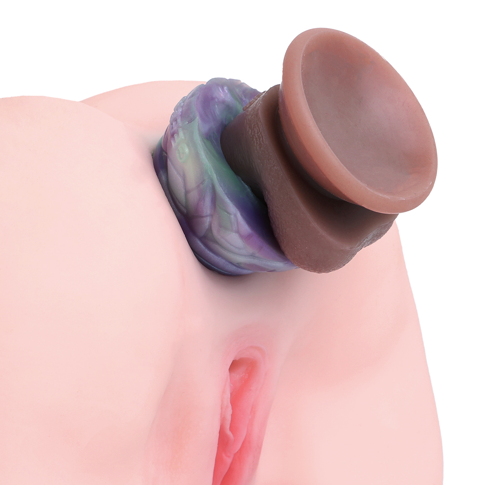 (image for) Hollow Tunnel Butt Plug & Pocket Stroker - Shamrock
